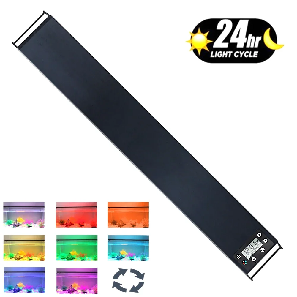 Aquarium Marine Lights - 120cm Aquarium 24/7 Vollspektrum-Beleuchtung LED-Licht Wasserdichte