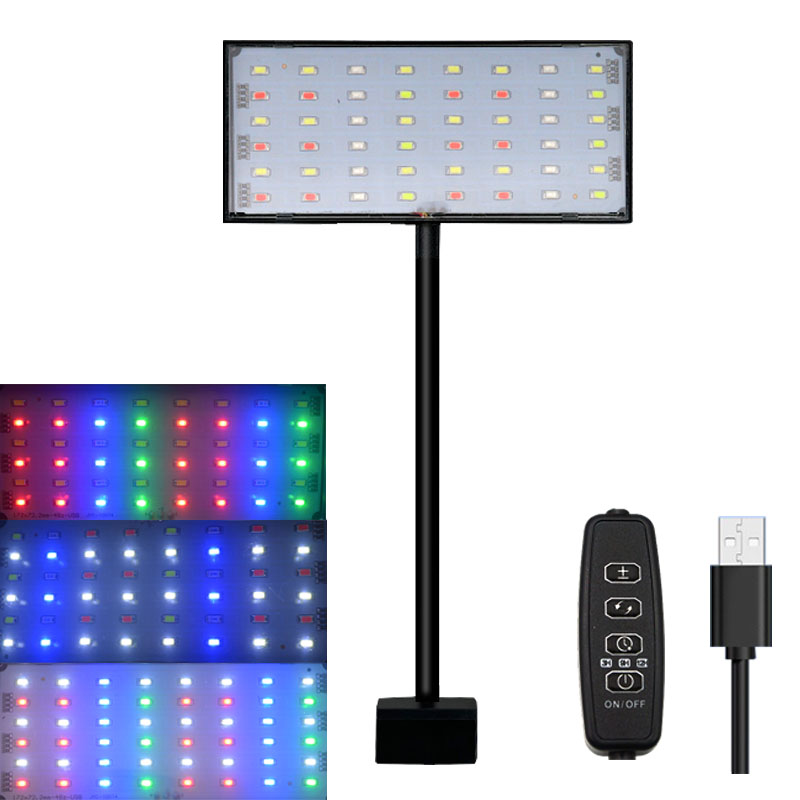 Aquarium Marine Lights - Aquarium Fischbecken Vollspektrum LED-Beleuchtung mit Zyklus-Timer,