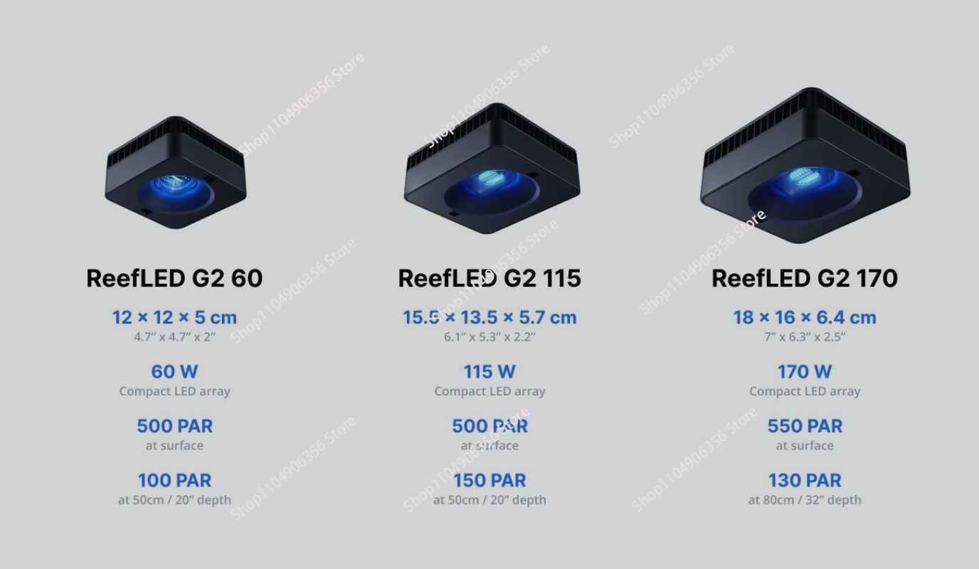 Aquarium Marine Lights - Neue LED 60W Aquariumbeleuchtung Beste Blitzleistung