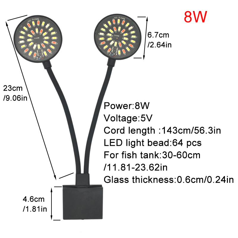 USB-Aquarium-LED-Licht, Aquari – Aquarium Marine Lights Bewertung und Preis