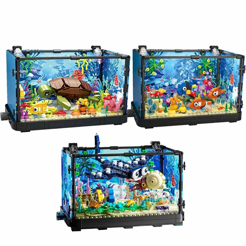 Aquarium-Baustein-Set mit Lich – Aquarium Marine Lights Bewertung und Preis