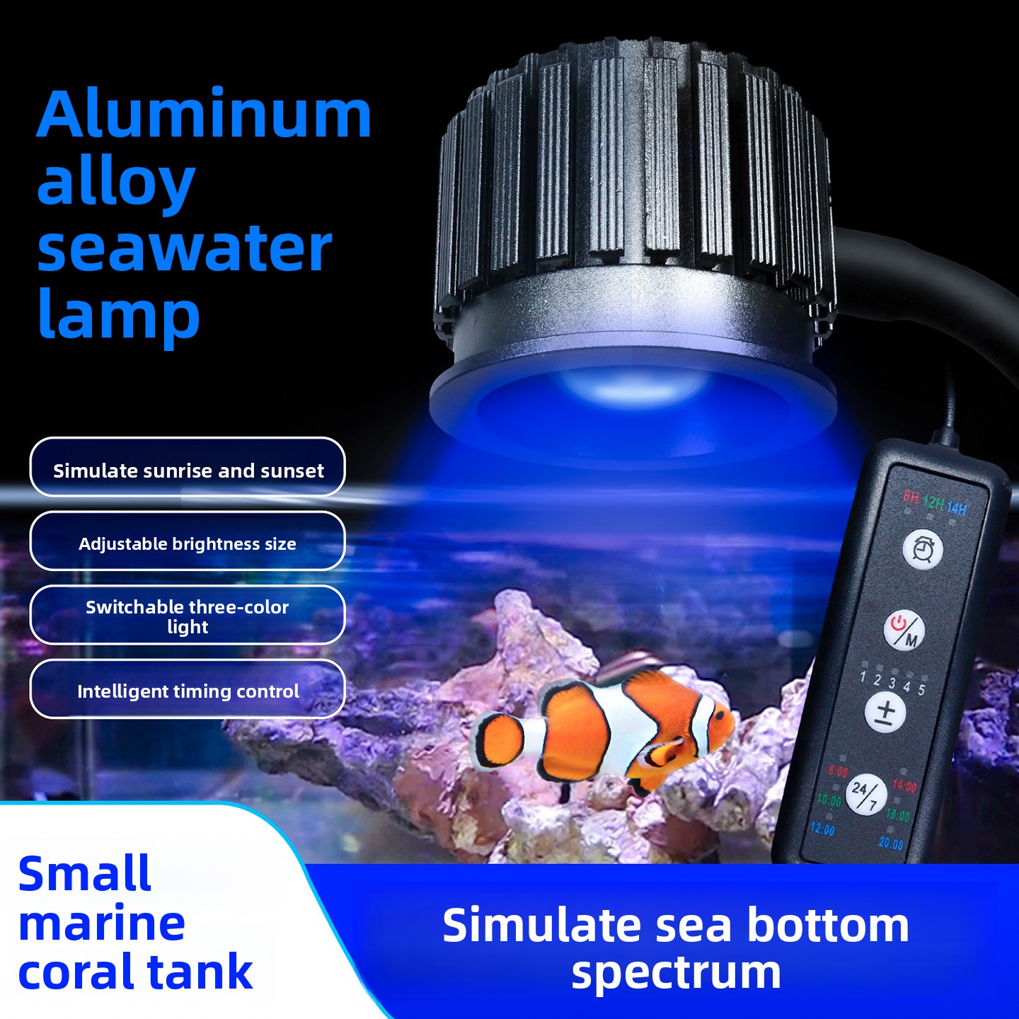 Intelligente Spektrallampe für – Reef Lighting Bewertung und Preis
