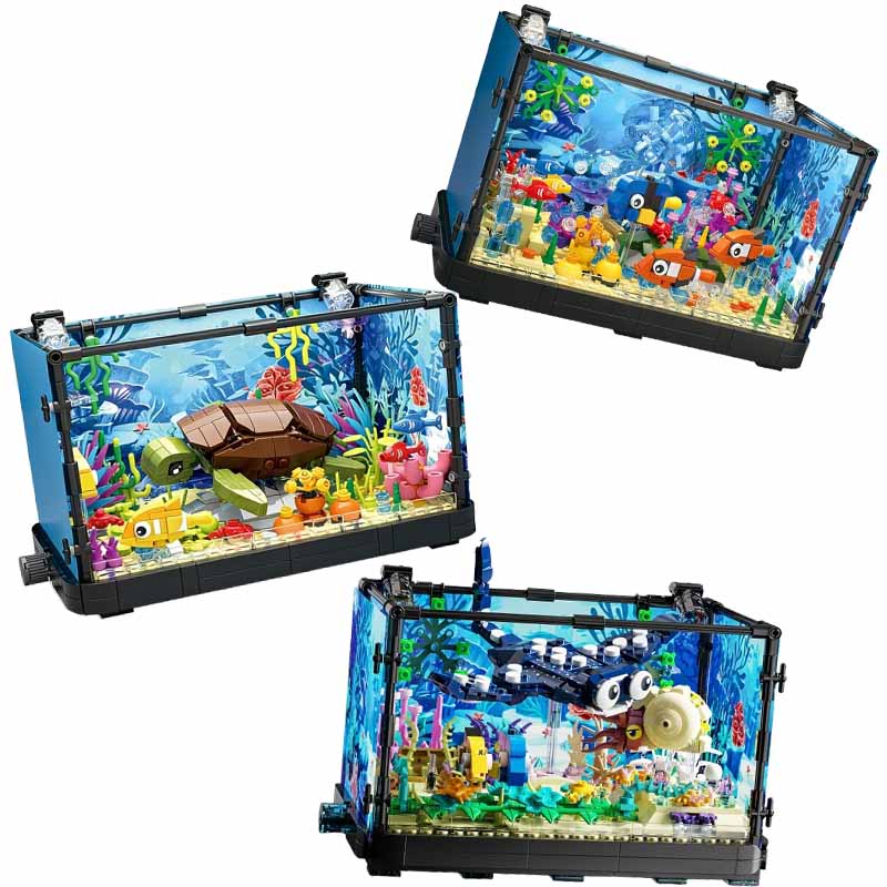 Aquarium-Baustein-Set mit Lich – Marine Aquarium Cube Bewertung und Preis