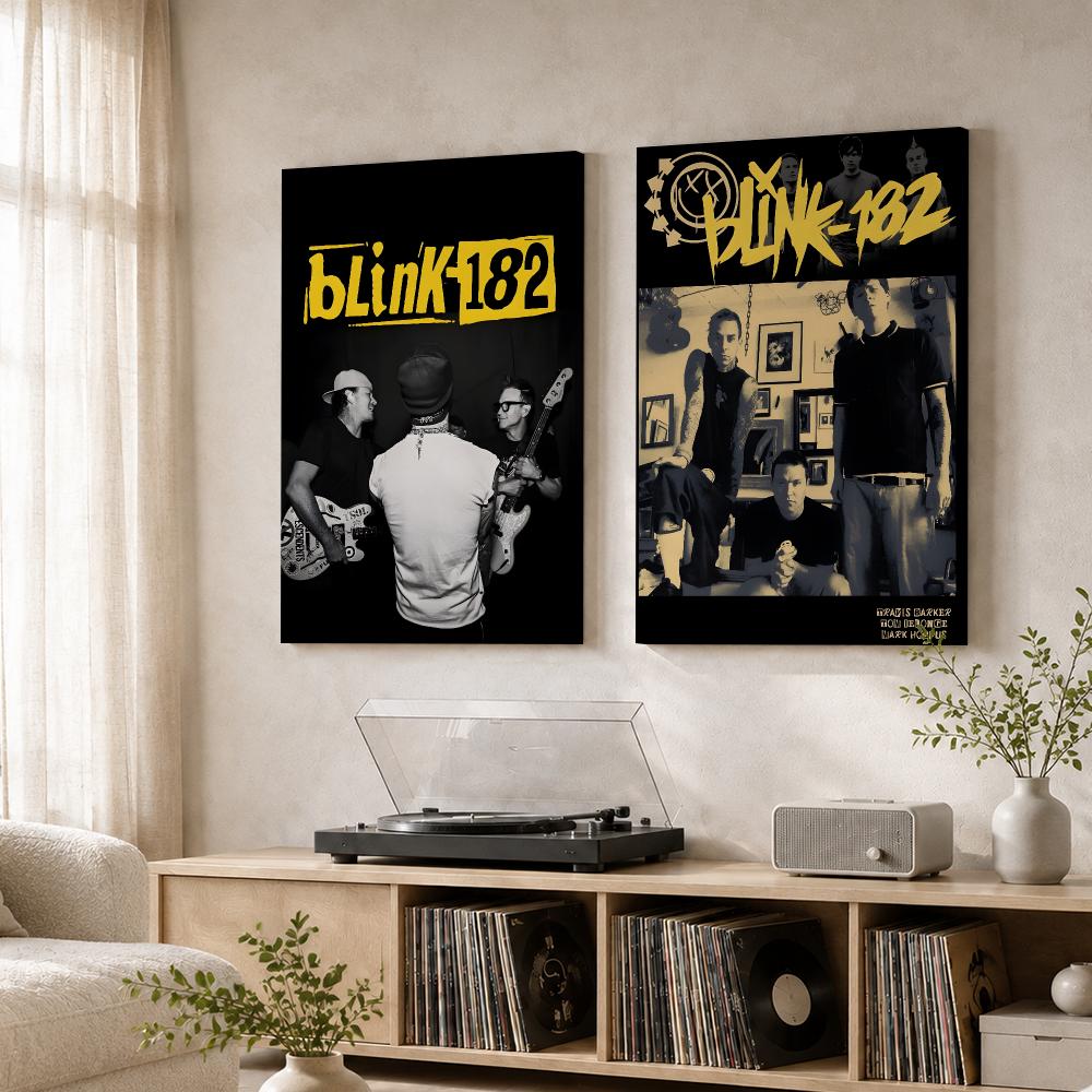 Rockband B-Blink 182, gerahmte – Live Rock Bewertung und Preis